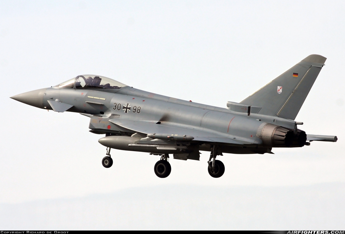 Germany - Air Force Eurofighter EF-2000 Typhoon S 30+98 at Leeuwarden (LWR / EHLW), Netherlands