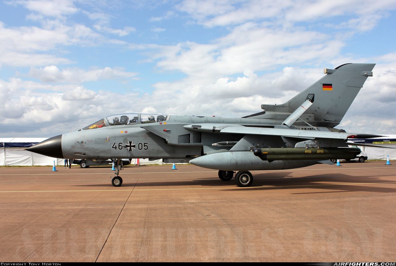 Germany - Navy Panavia Tornado IDS(T) 46+05 at Fairford (FFD / EGVA), UK
