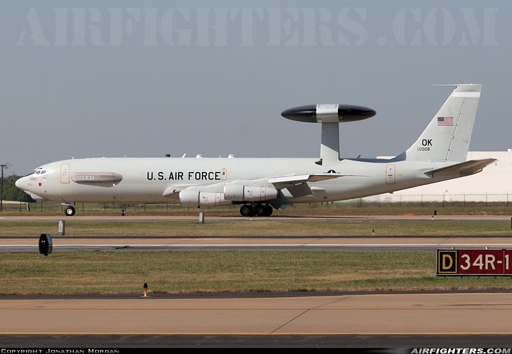USA - Air Force Boeing E-3C Sentry (707-300) 83-0008 at Fort Worth - Alliance (AFW / KAFW), USA