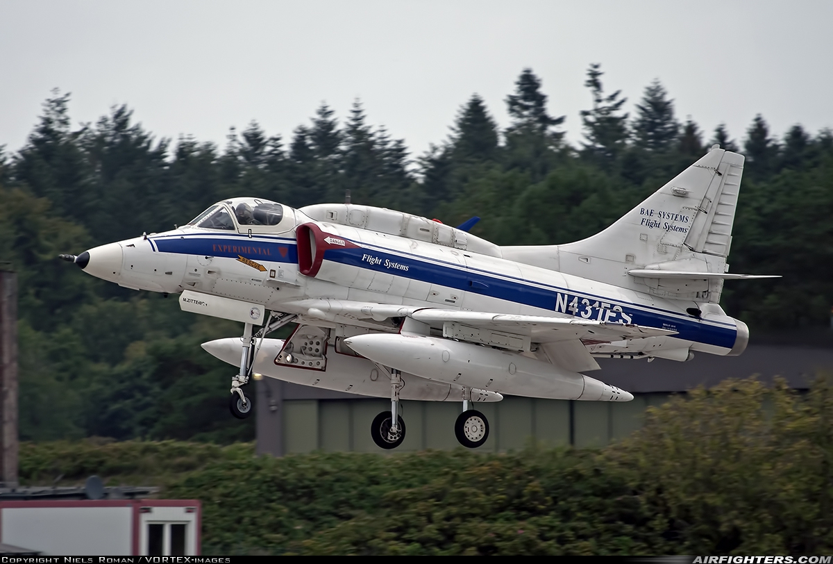 Company Owned - BAe Systems Douglas A-4N Skyhawk N431FS at Wittmundhafen (Wittmund) (ETNT), Germany