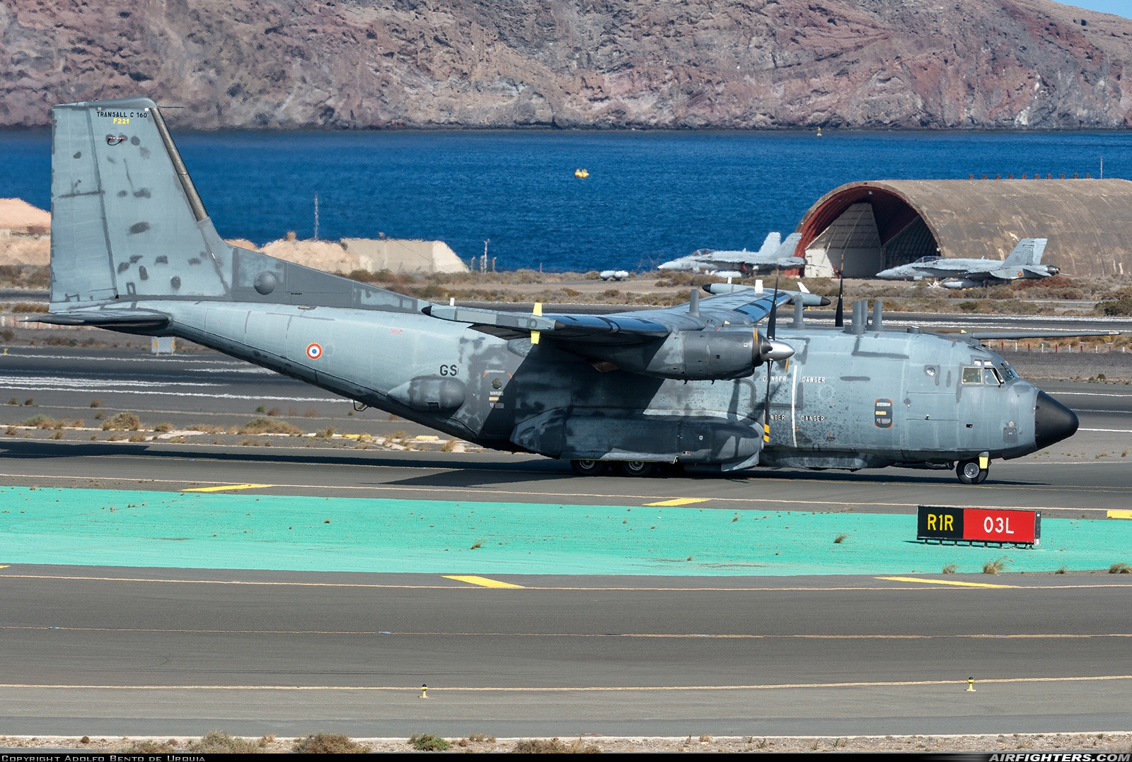 France - Air Force Transport Allianz C-160G F221 at Gran Canaria (- Las Palmas / Gando) (LPA / GCLP), Spain