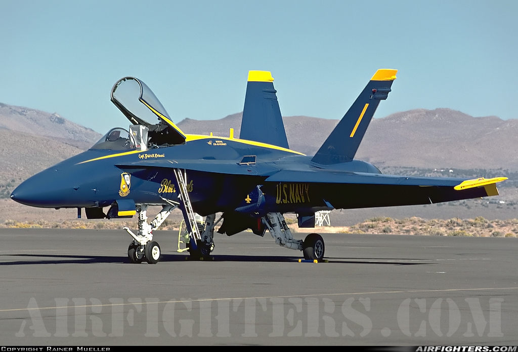 USA - Navy McDonnell Douglas F/A-18A Hornet 161967 at Reno - Reno-Stead (4SD), USA
