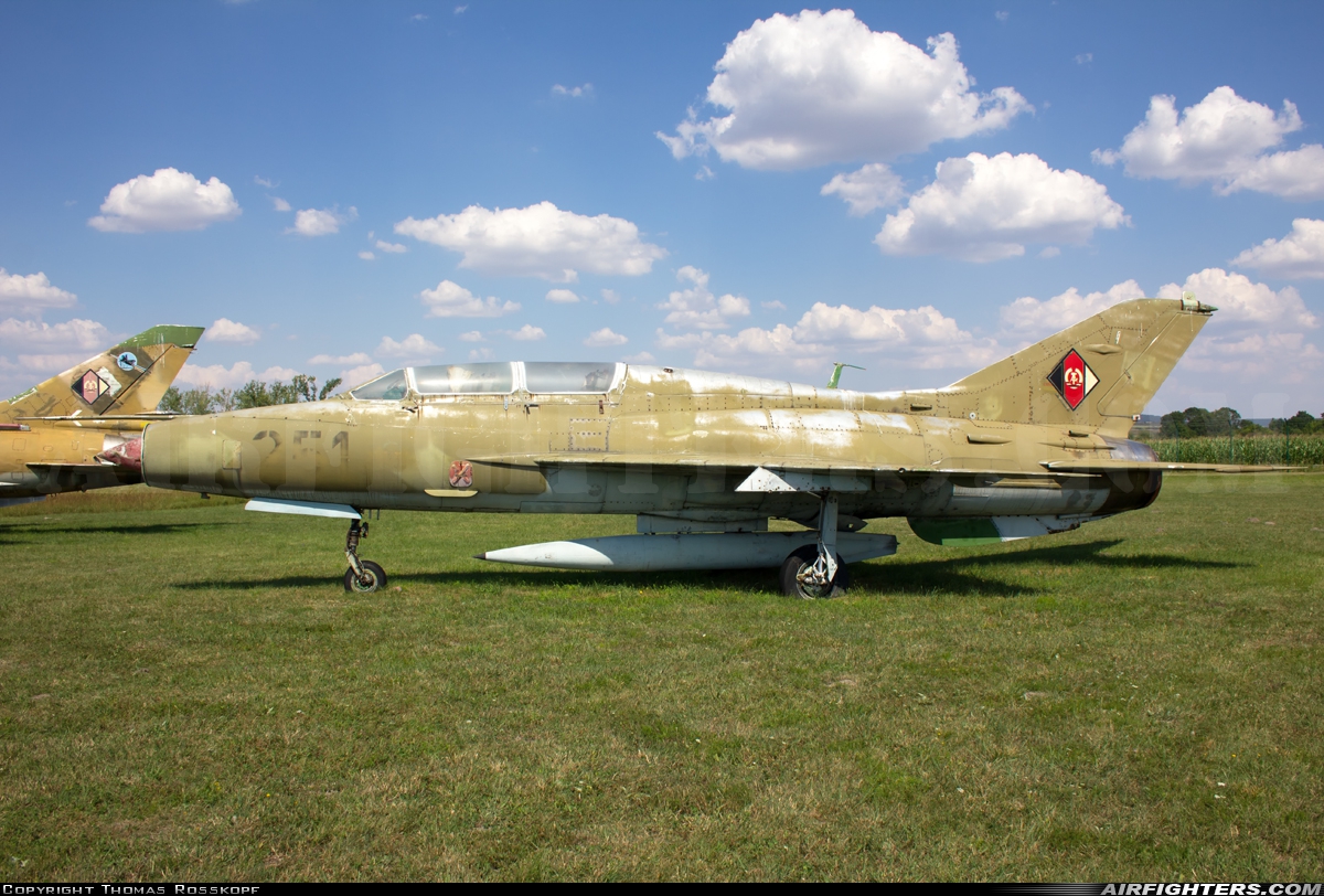East Germany - Air Force Mikoyan-Gurevich MiG-21U-400 23+88 at Sömmerda - Dermsdorf (EDBS), Germany