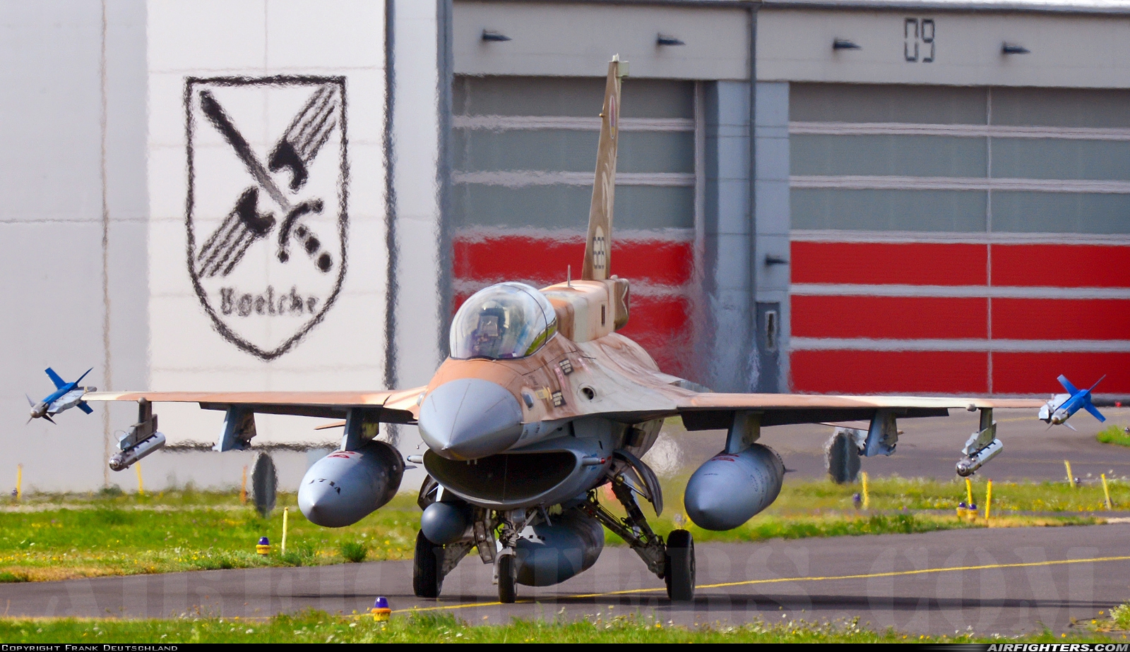 Israel - Air Force General Dynamics F-16D Fighting Falcon 628 at Norvenich (ETNN), Germany