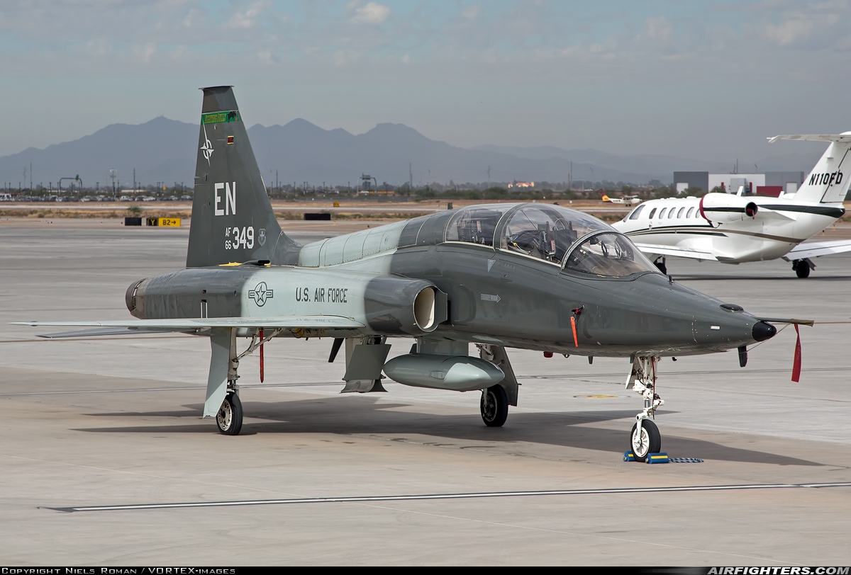 USA - Air Force Northrop T-38C Talon 66-4349 at Phoenix (Chandler) - Williams Gateway (AFB) (CHD / IWA / KIWA), USA