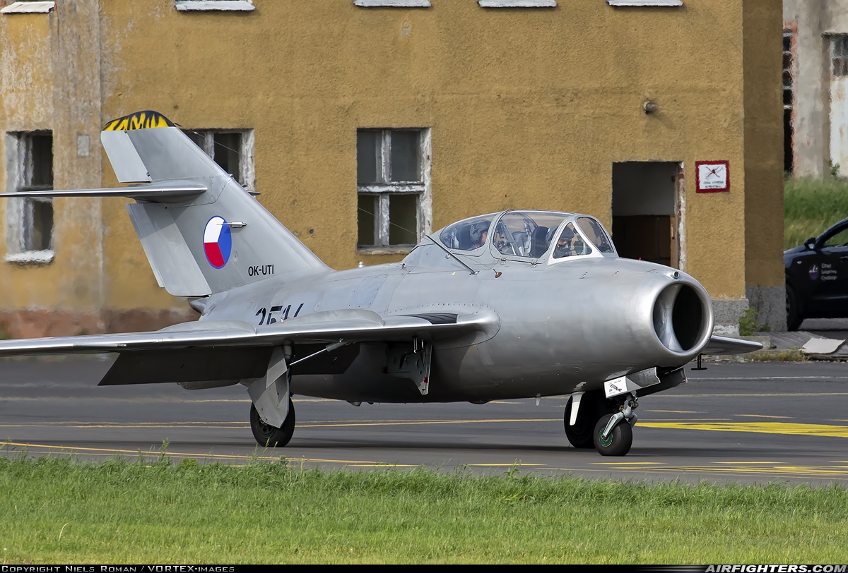 Private - Czech Flying Legends Mikoyan-Gurevich MiG-15UTI OK-UTI at Poznan - Lawica (POZ / EPPO), Poland