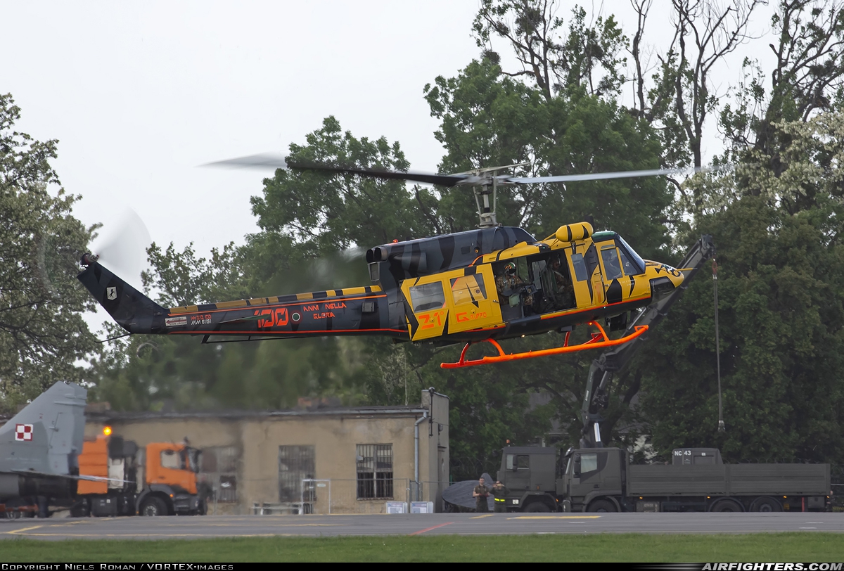 Italy - Air Force Agusta-Bell AB-212AM MM81151 at Poznan - Lawica (POZ / EPPO), Poland