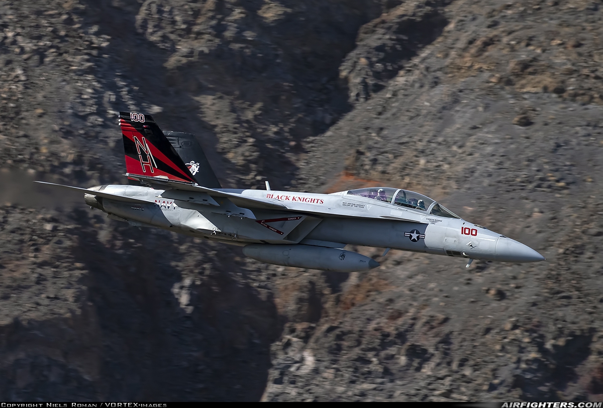 USA - Navy Boeing F/A-18F Super Hornet 166873 at Off-Airport - Rainbow Canyon area, USA