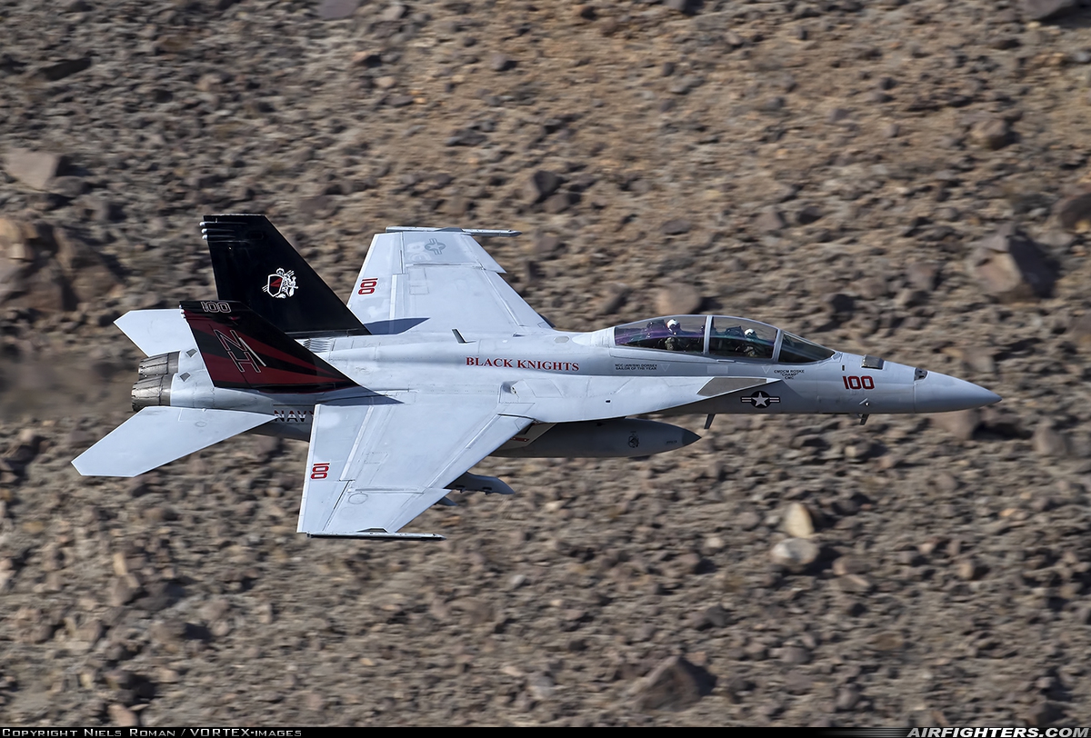 USA - Navy Boeing F/A-18F Super Hornet 166873 at Off-Airport - Rainbow Canyon area, USA