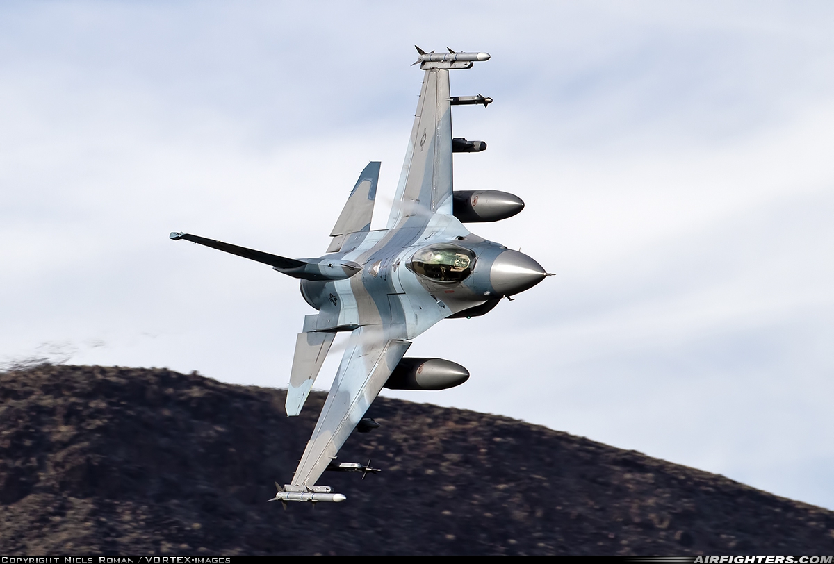 USA - Air Force General Dynamics F-16C Fighting Falcon 86-0298 at Off-Airport - Rainbow Canyon area, USA