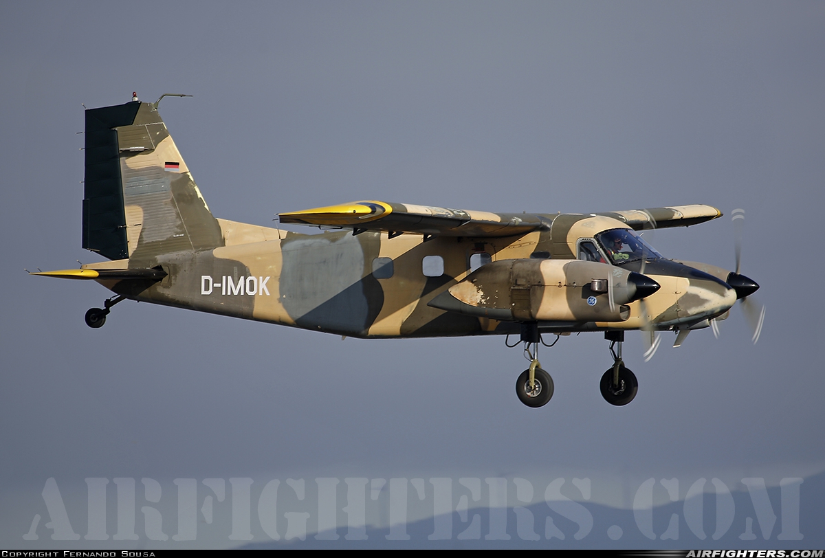 Private Dornier Do-28G-92 Skyservant D-IMOK at Portimao (PRM / LPPM), Portugal