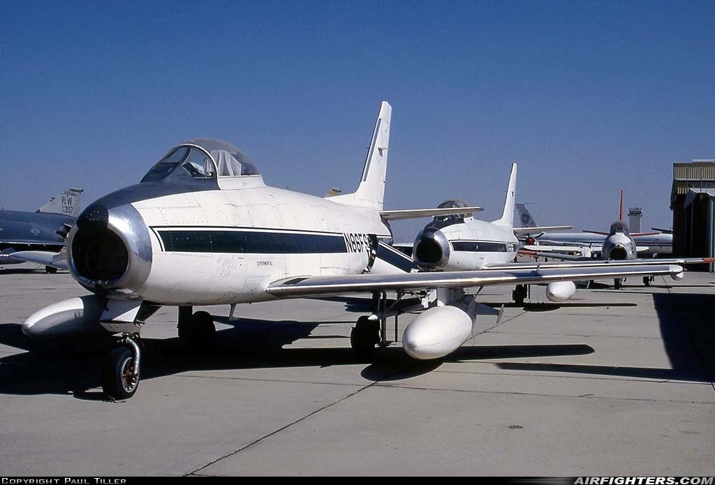 Company Owned - BAe Systems Canadair CL-13A Sabre Mk.5 N86FS at Mojave (MHV), USA