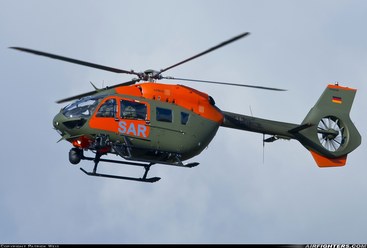 Germany - Army Eurocopter EC-645T2 77+01 at Niederstetten (ETHN), Germany