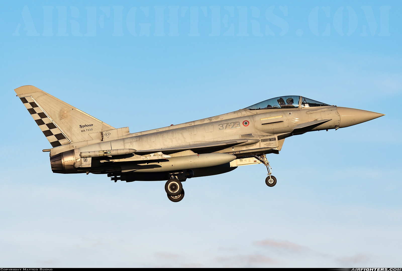 Italy - Air Force Eurofighter F-2000A Typhoon (EF-2000S) MM7323 at Decimomannu - (DCI / LIED), Italy