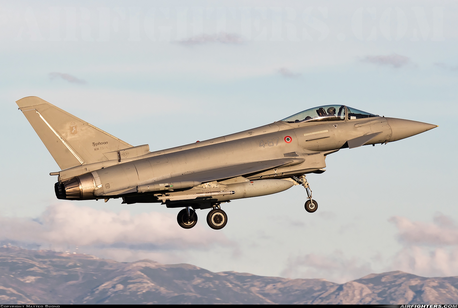 Italy - Air Force Eurofighter F-2000A Typhoon (EF-2000S) MM7341 at Decimomannu - (DCI / LIED), Italy