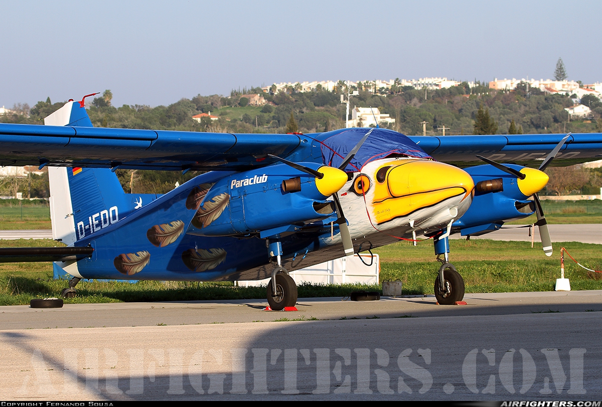 Private - Skydive Dornier Do-28G-92 Skyservant D-IEDO at Portimao (PRM / LPPM), Portugal