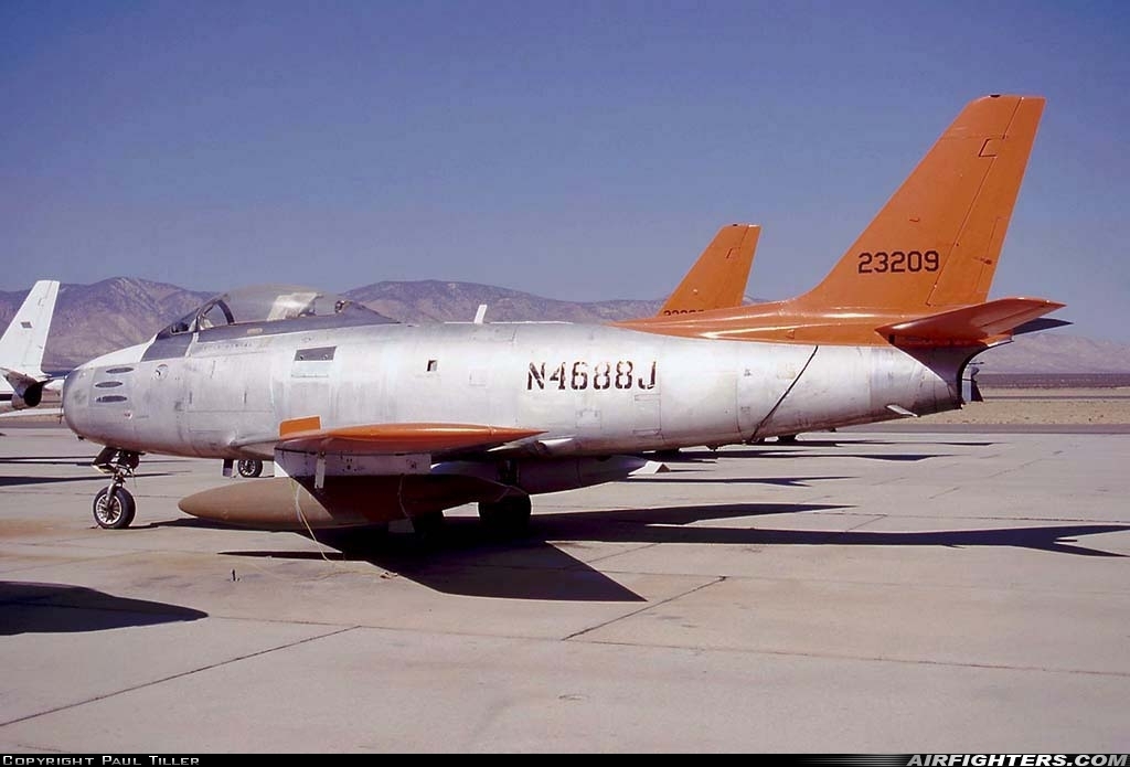 Company Owned - BAe Systems Canadair QF-86E 23209 (N4688J) at Mojave (MHV), USA