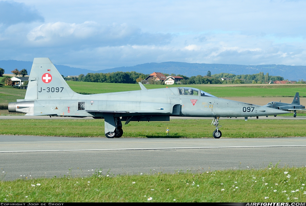 Switzerland - Air Force Northrop F-5E Tiger II J-3097 at Payerne (LSMP), Switzerland