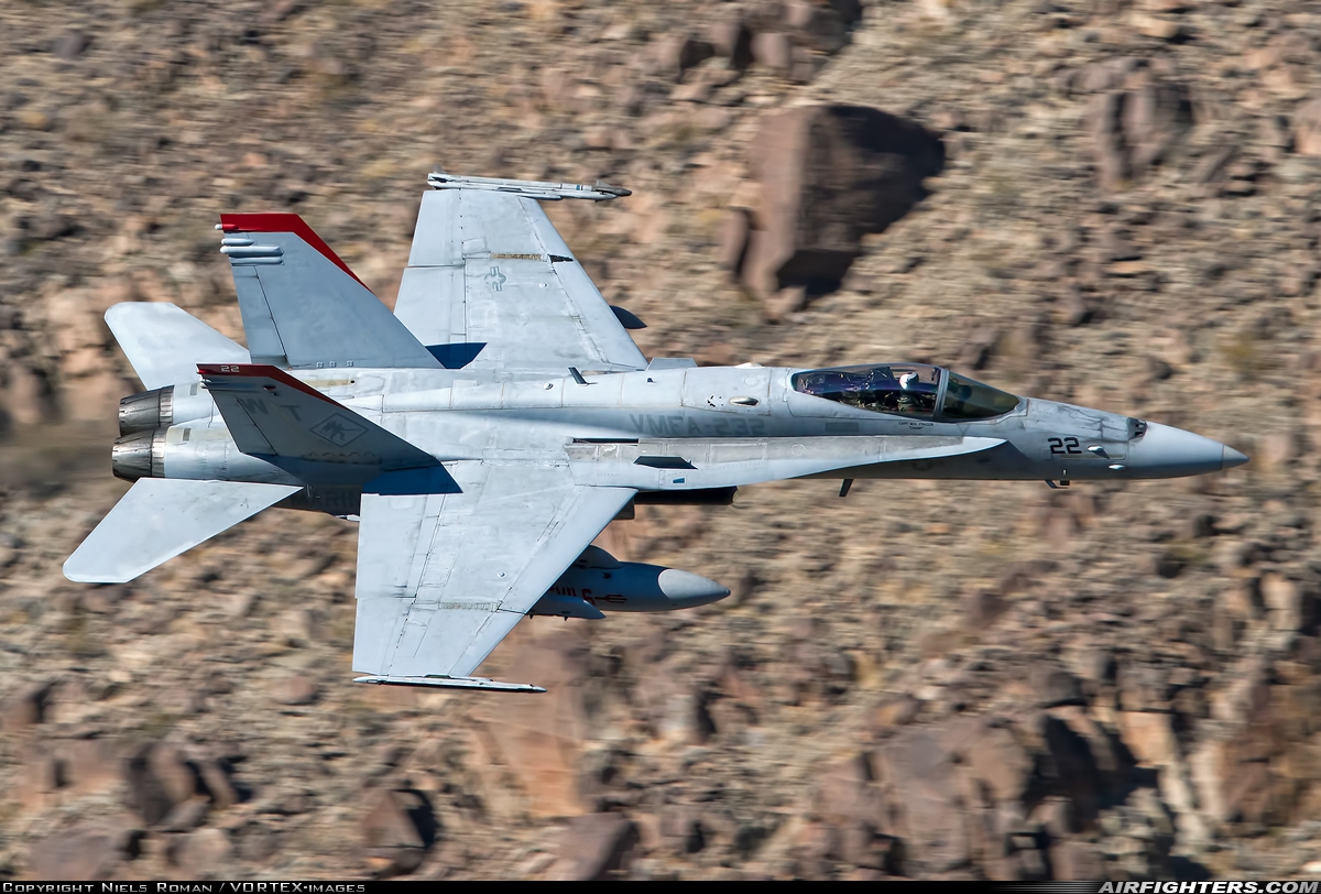 USA - Navy McDonnell Douglas F/A-18C Hornet 164266 at Off-Airport - Rainbow Canyon area, USA