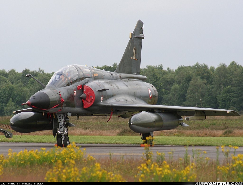 France - Air Force Dassault Mirage 2000N 349 at Kleine Brogel (EBBL), Belgium