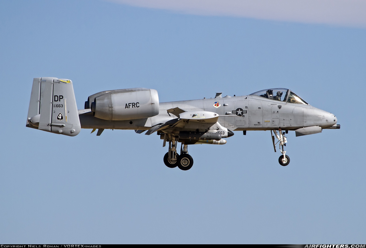 USA - Air Force Fairchild OA-10A Thunderbolt II 82-0663 at Tucson - Davis-Monthan AFB (DMA / KDMA), USA