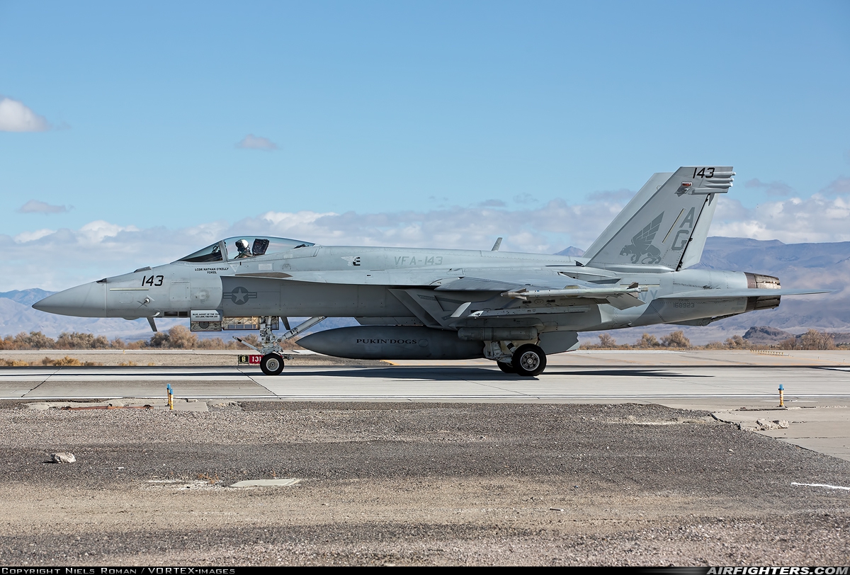 USA - Navy Boeing F/A-18E Super Hornet 168923 at Fallon - Fallon NAS (NFL / KNFL), USA