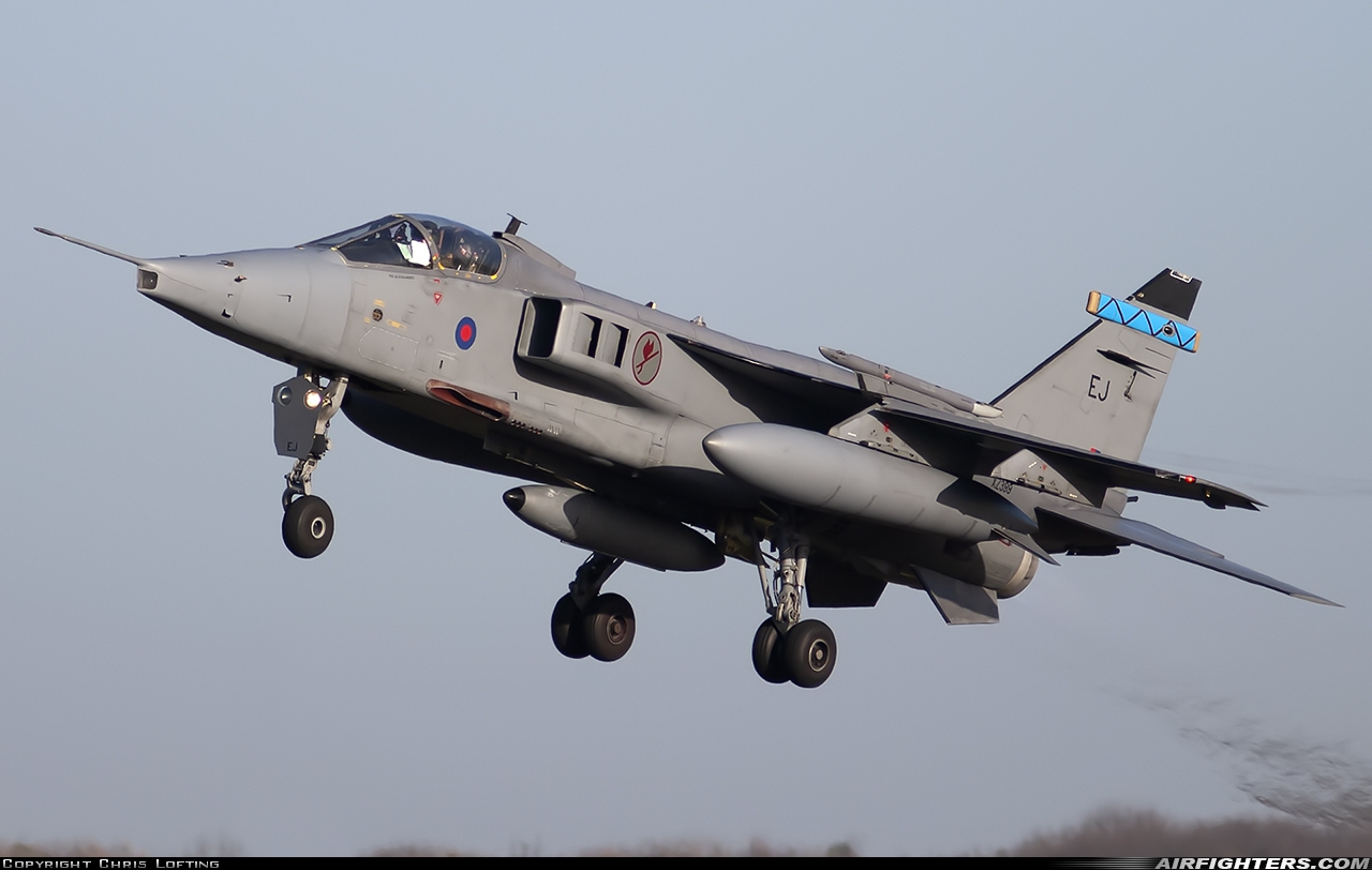 UK - Air Force Sepecat Jaguar GR3A XZ399 at Coltishall (CLF / EGYC), UK