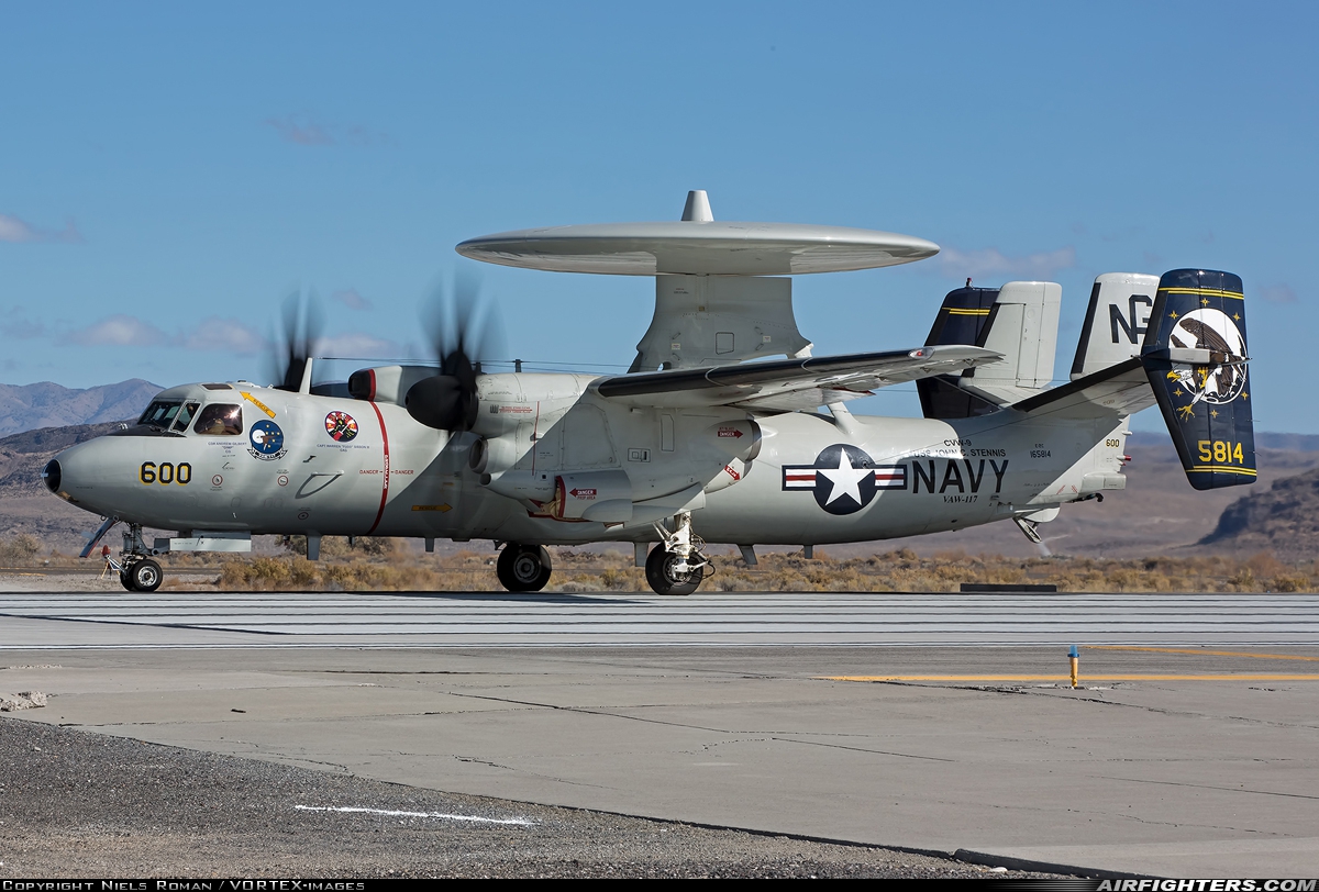USA - Navy Grumman E-2C II Hawkeye 165814 at Fallon - Fallon NAS (NFL / KNFL), USA