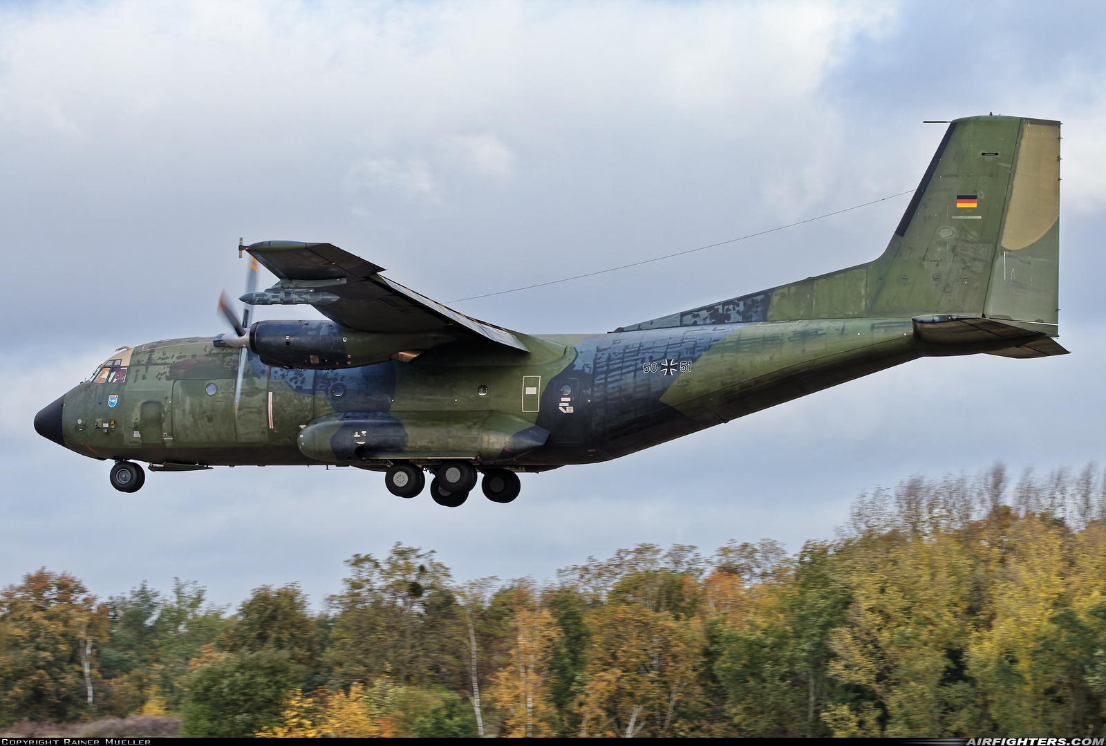Germany - Air Force Transport Allianz C-160D 50+51 at Wunstorf (ETNW), Germany