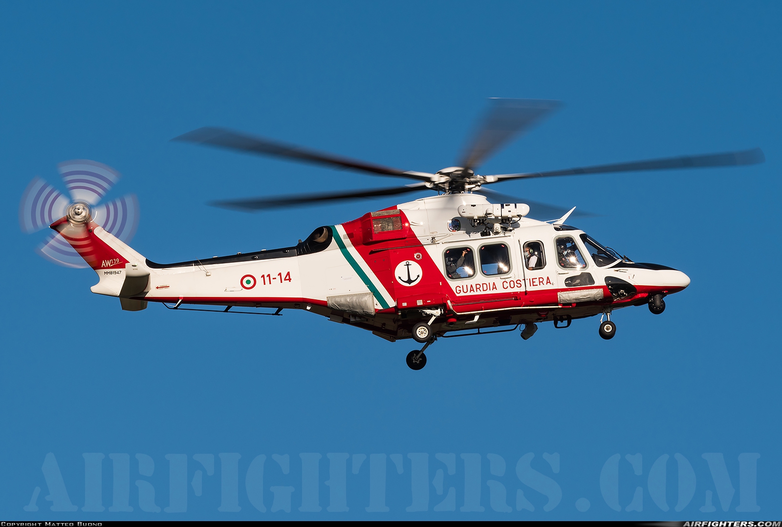 Italy - Guardia Costiera AgustaWestland PH-139E MM81947 at Decimomannu - (DCI / LIED), Italy