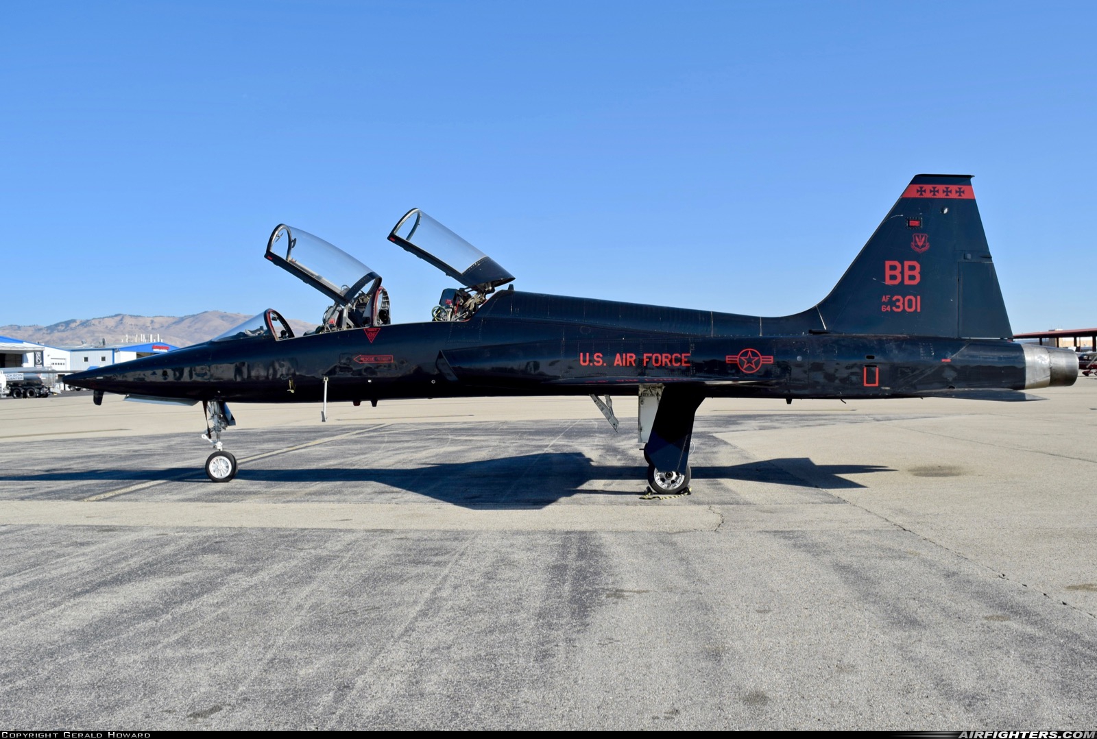 USA - Air Force Northrop T-38A Talon 64-13301 at Boise - Air Terminal / Gowen Field (Municipal) (BOI / KBOI), USA