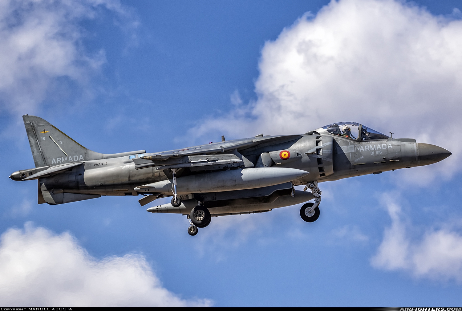 Spain - Navy McDonnell Douglas EAV-8B+ Harrier II VA.1B-26 at Gran Canaria (- Las Palmas / Gando) (LPA / GCLP), Spain