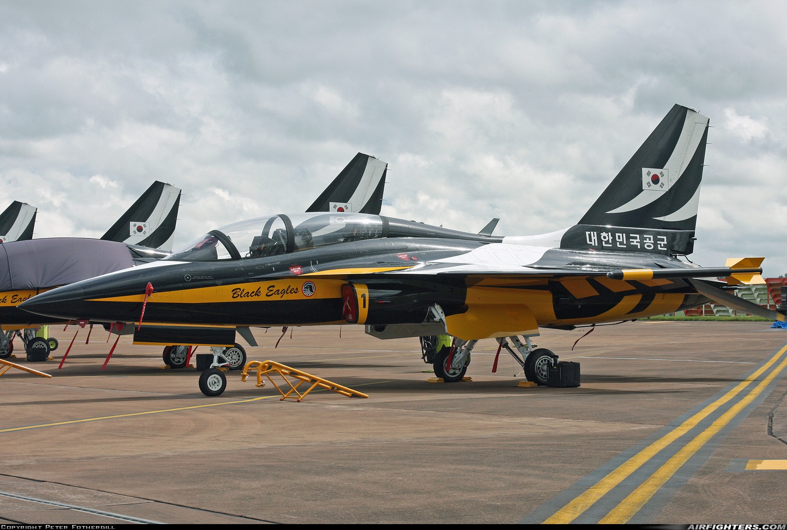 South Korea - Air Force Korean Aerospace Industries T-50B Golden Eagle 10-0057 at Fairford (FFD / EGVA), UK