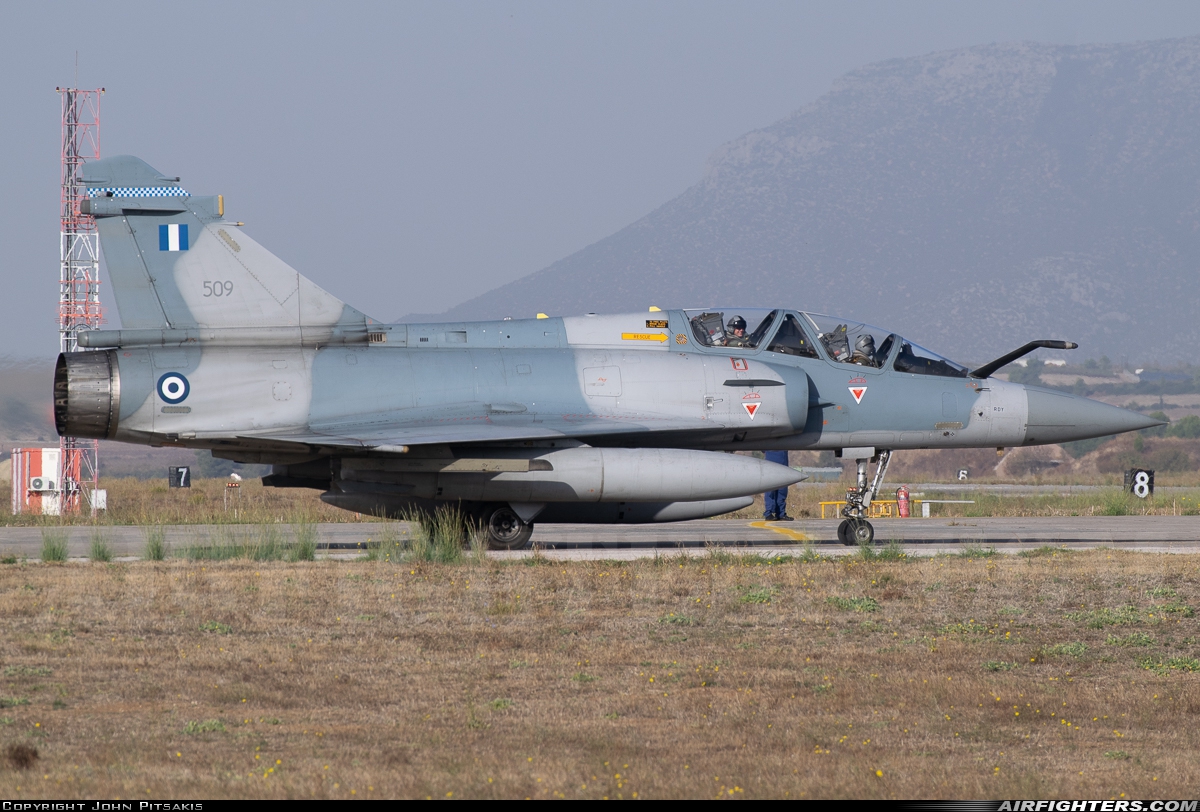 Greece - Air Force Dassault Mirage 2000-5BG 509 at Tanagra (LGTG), Greece