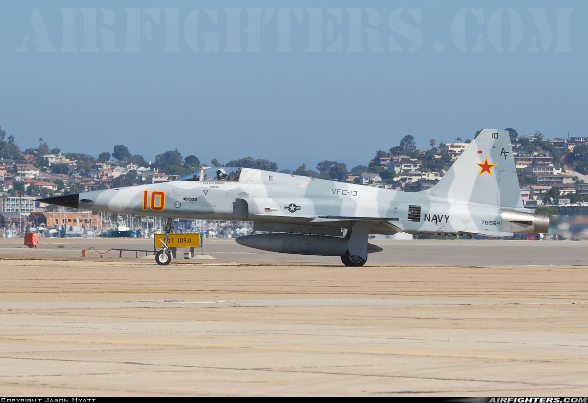 USA - Navy Northrop F-5N Tiger II 761564 at San Diego - North Island NAS / Halsey Field (NZY / KNZY), USA