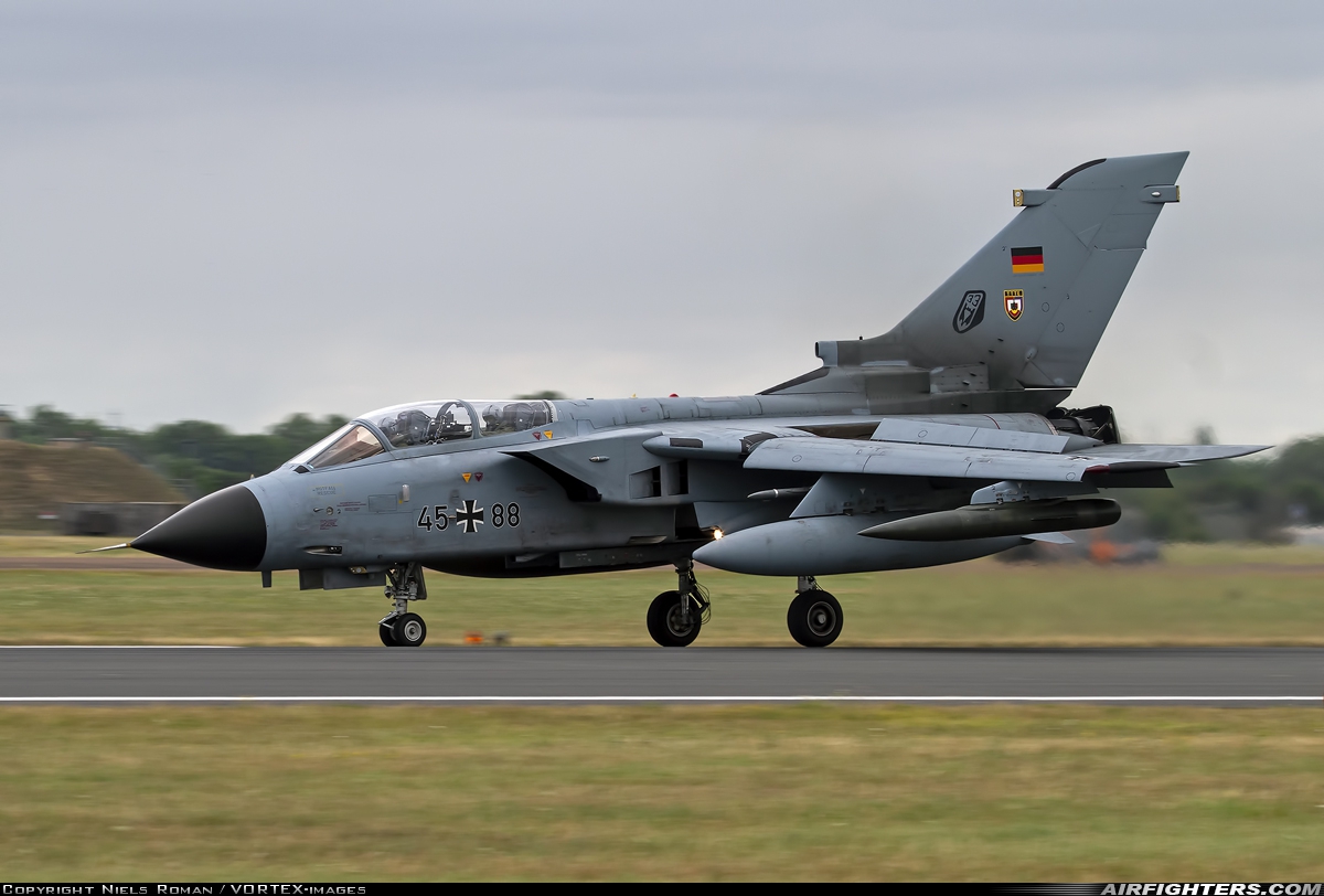 Germany - Air Force Panavia Tornado IDS 45+88 at Fairford (FFD / EGVA), UK