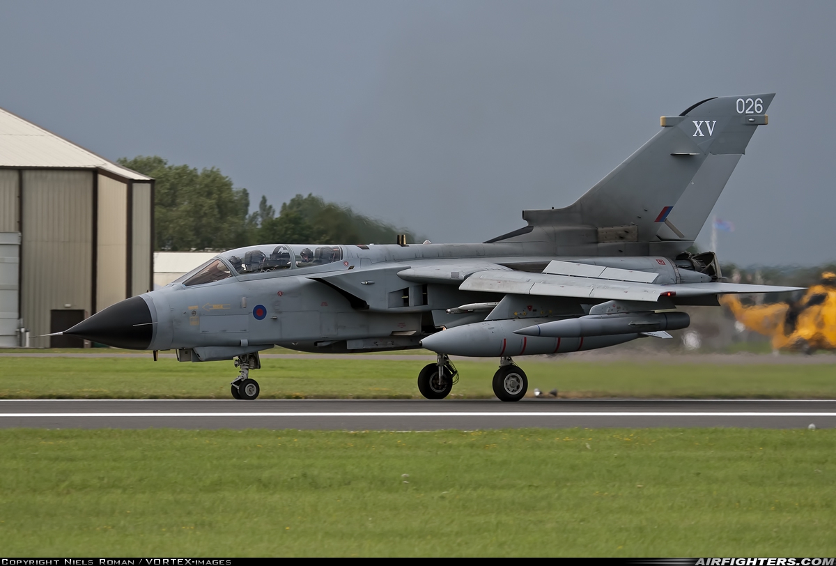 UK - Air Force Panavia Tornado GR4A ZA461 at Fairford (FFD / EGVA), UK