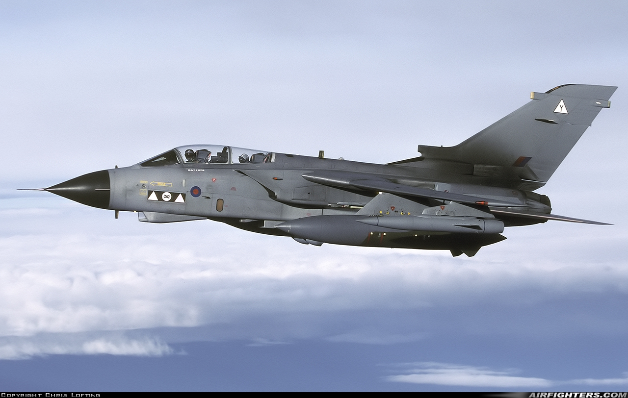 UK - Air Force Panavia Tornado GR4A ZA405 at In Flight, UK