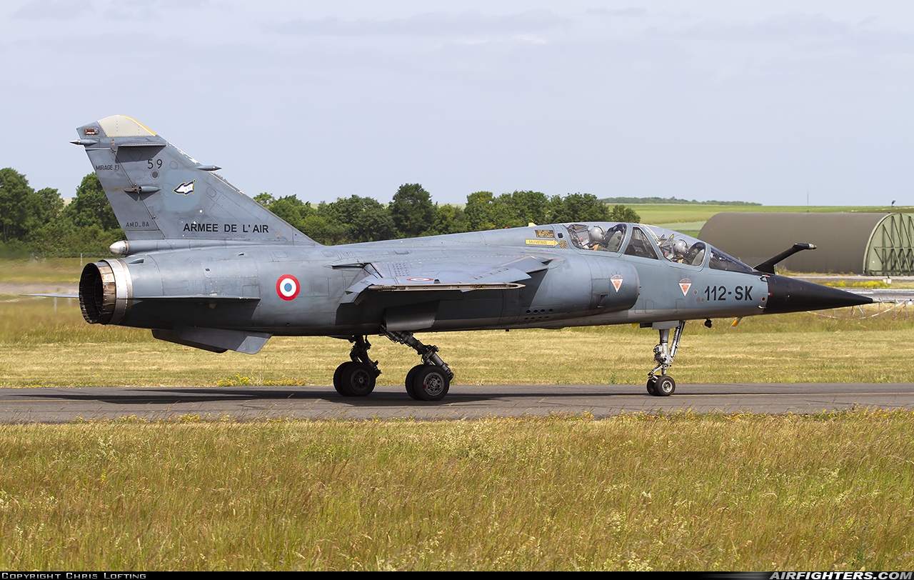 France - Air Force Dassault Mirage F1B 519 at Reims - Champagne (RHE / LFSR), France