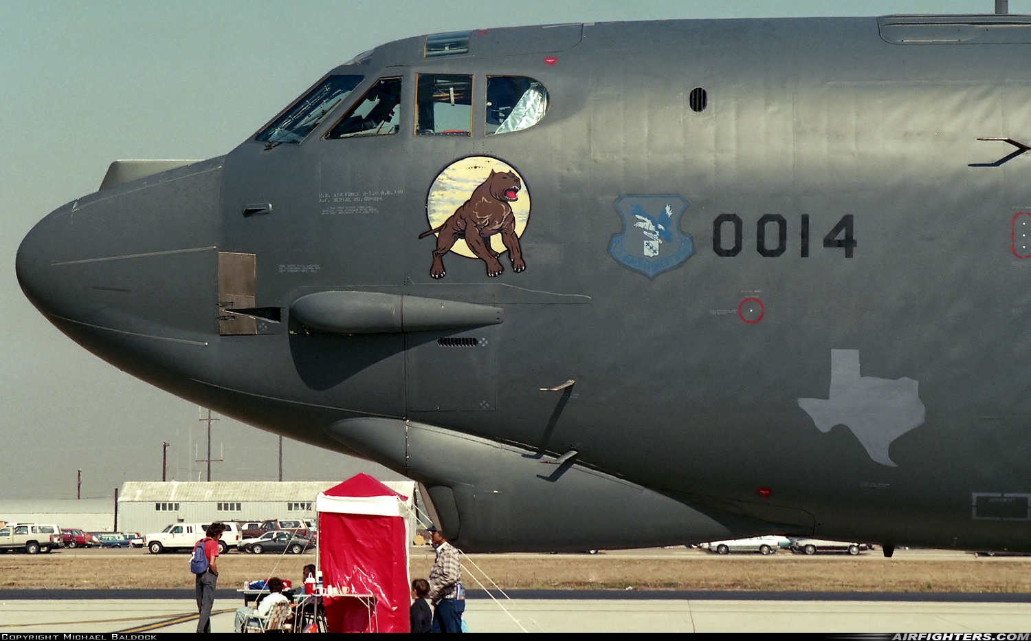 USA - Air Force Boeing B-52H Stratofortress 60-0014 at Point Mugu - NAS / Naval Bases Ventura County (NTD / KNTD), USA