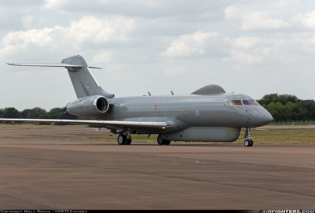 UK - Air Force Bombardier/Raytheon Sentinel R1 (BD-700-1A10) ZJ692 at Fairford (FFD / EGVA), UK
