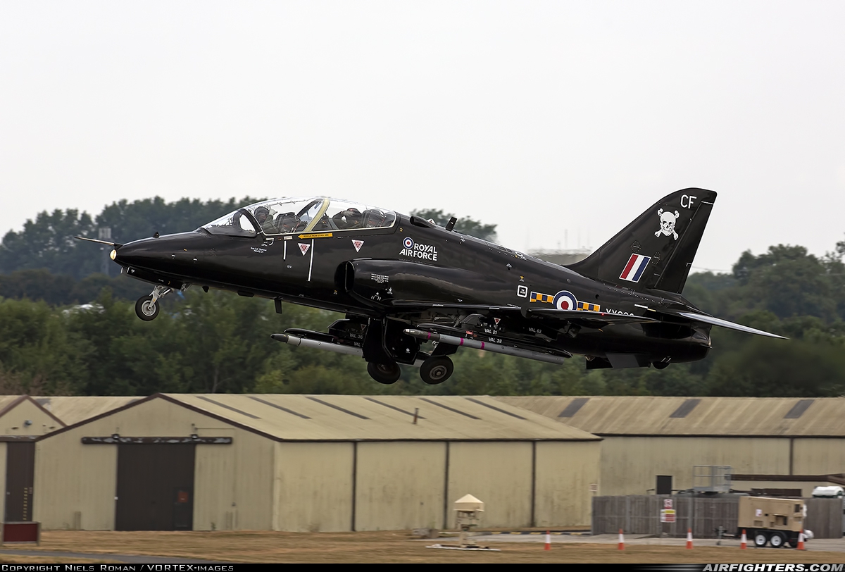 UK - Air Force British Aerospace Hawk T.1A XX203 at Fairford (FFD / EGVA), UK