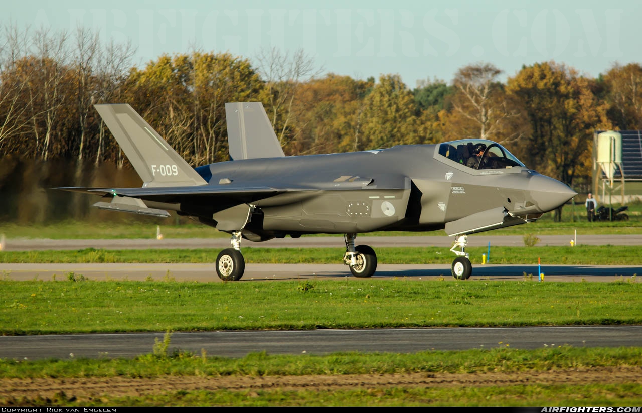 Netherlands - Air Force Lockheed Martin F-35A Lightning II F-009 at Uden - Volkel (UDE / EHVK), Netherlands