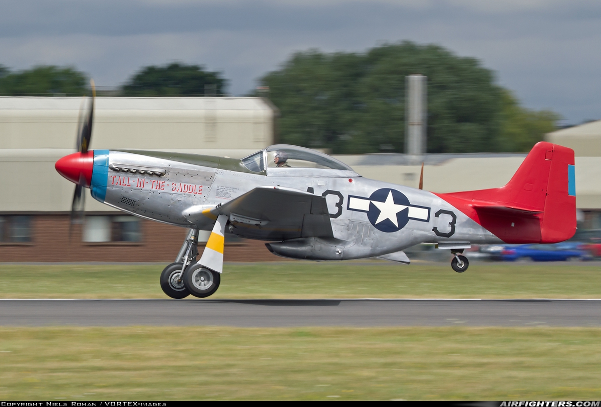 Private - Hangar 11 Collection North American P-51D Mustang G-SIJJ at Fairford (FFD / EGVA), UK
