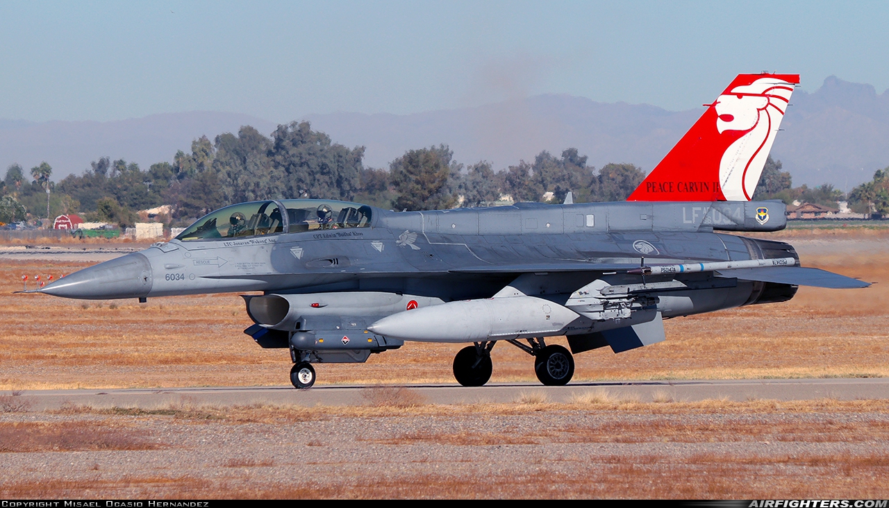 Singapore - Air Force General Dynamics F-16D Fighting Falcon 96-5034 at Glendale (Phoenix) - Luke AFB (LUF / KLUF), USA