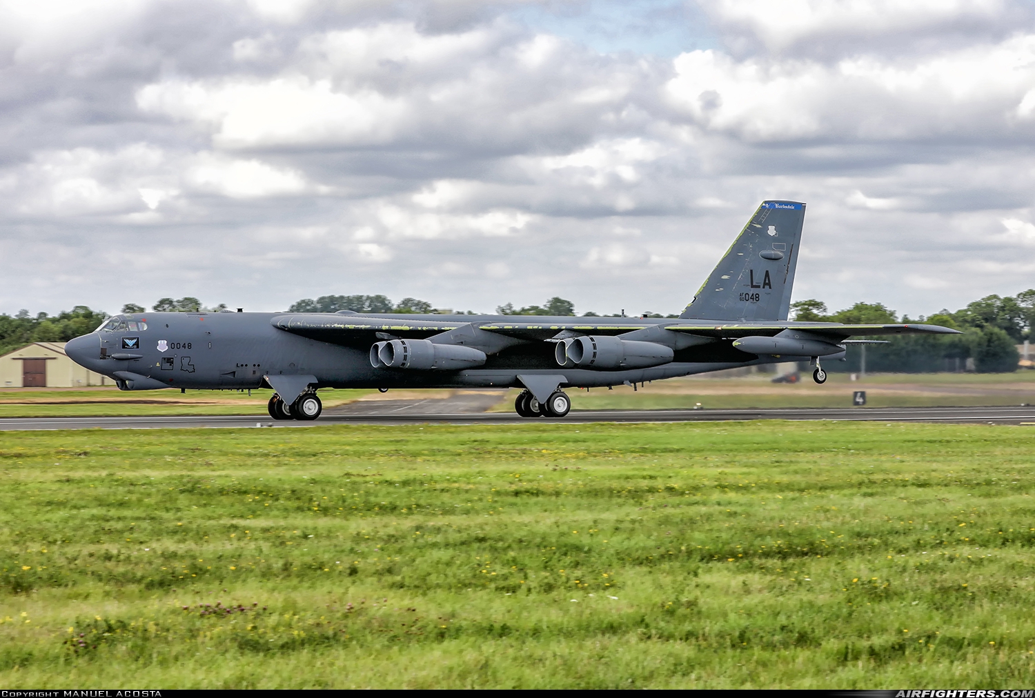 USA - Air Force Boeing B-52H Stratofortress 60-0048 at Fairford (FFD / EGVA), UK