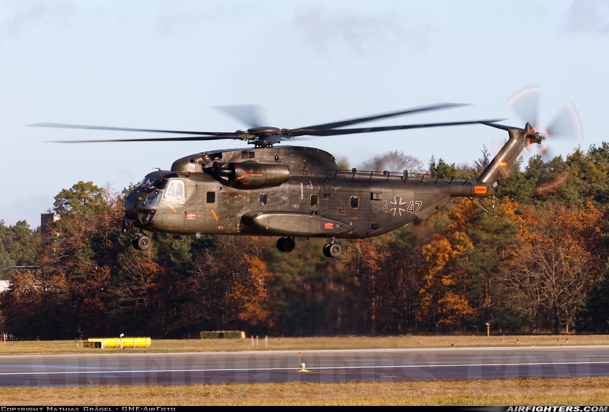Germany - Army Sikorsky CH-53GA (S-65) 84+47 at Ingolstadt - Manching (ETSI), Germany