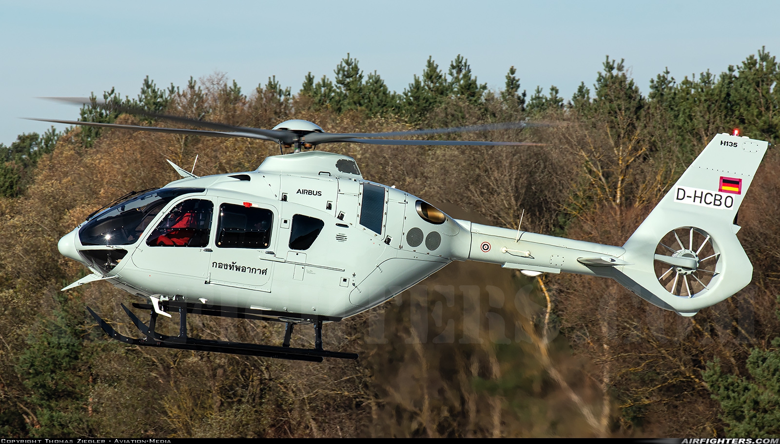 Thailand - Air Force Eurocopter EC-135T3 D-HCBO at Ingolstadt - Manching (ETSI), Germany