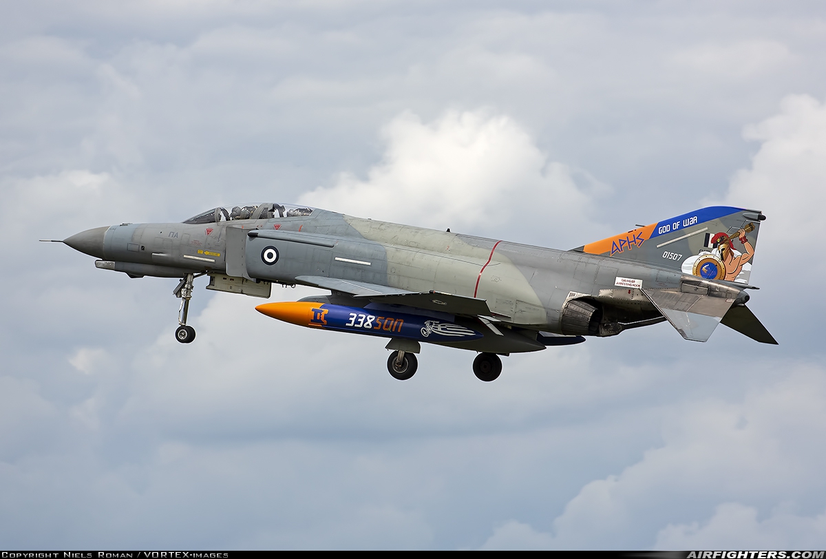 Greece - Air Force McDonnell Douglas F-4E AUP Phantom II 01507 at Uden - Volkel (UDE / EHVK), Netherlands