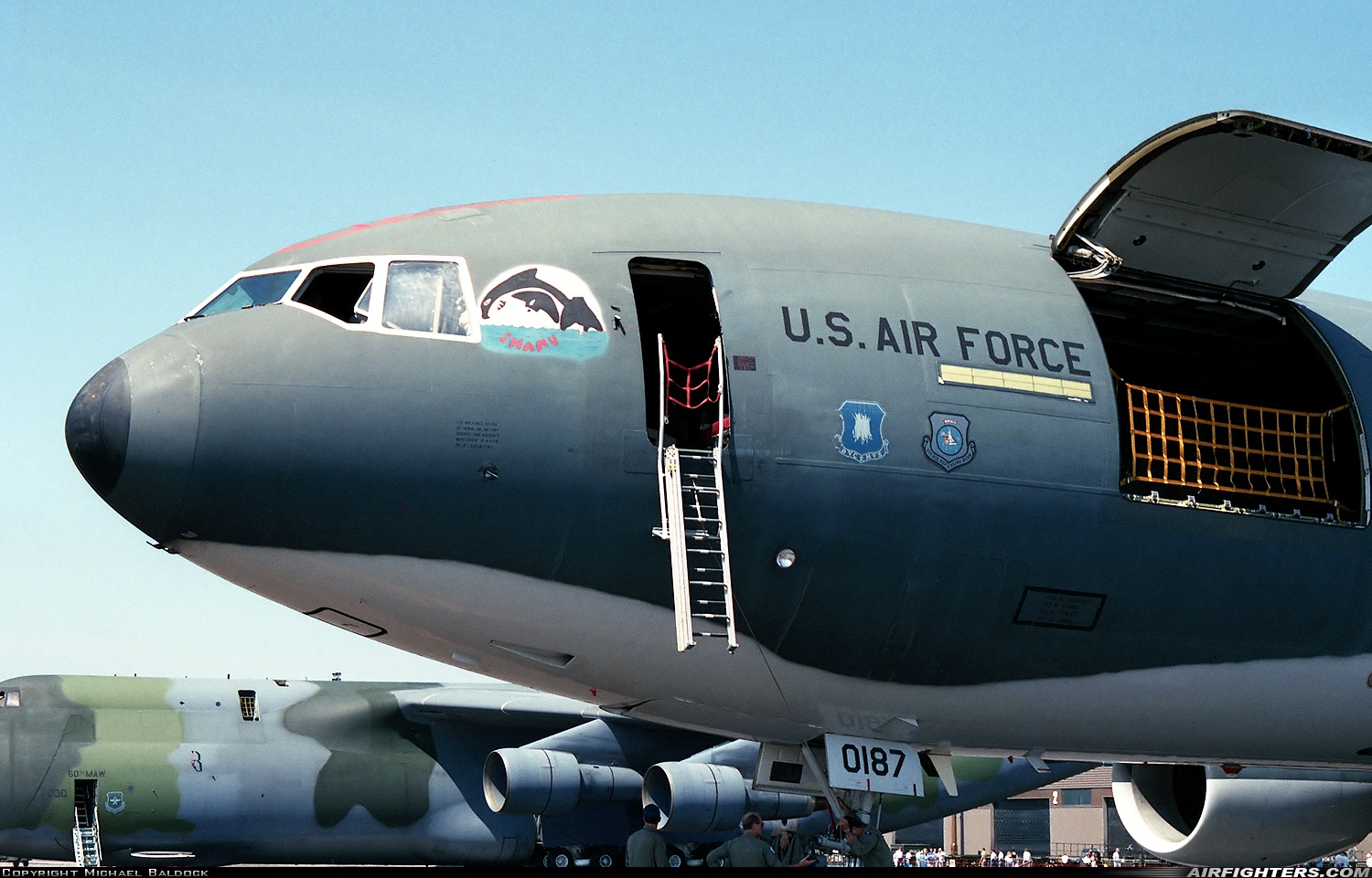 USA - Air Force McDonnell Douglas KC-10A Extender (DC-10-30CF) 84-0187 at Mildenhall (MHZ / GXH / EGUN), UK